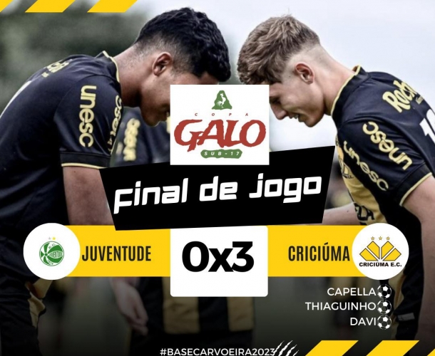 Criciúma Esporte Clube estreia com vitória na Copa Galo