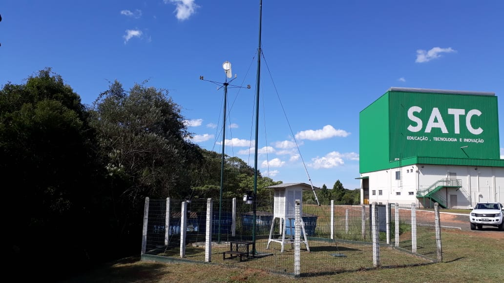 Nova estação meteorológica já está em funcionamento no Centro Tecnológico Satc 