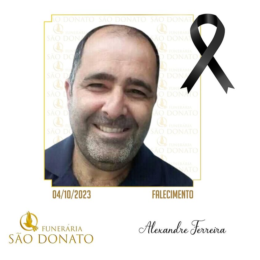 JI News e Funerária São Donato registram o falecimento de Alexandre Ferreira