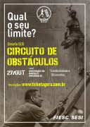 SESI realiza pela primeira vez em Criciúma o desafio “Circuito de Obstáculos”