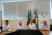 Representantes de empresa israelense conhecem a Acic em Criciúma