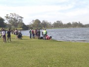 Homem sofre queda de caiaque em Lagoa dos Freitas e é levado ao HSD