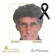 JI News e Funerária São Donato registram o falecimento de José Maximiniano