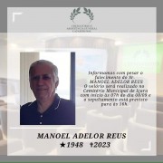 JI News registra o falecimento de Manoel Adelor Reus filho de Balduino e Tomázia