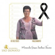 JI News e Funerária São Donato registram o falecimento de Maria das Graças Teixeira