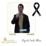 JI News e Funerária São Donato registram o falecimento de Roger dos Santos Patricio,