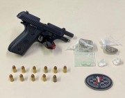 PM prende casal com arma de fogo e drogas em Balneário Rincão (SC)