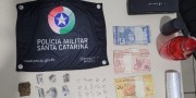 PM prende dupla por tráfico de drogas no Bairro Esplanada m Içara