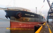Dois navios levam 25 milhões de litros de óleo de soja de SC para China