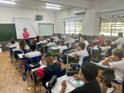 Estudantes da rede municipal de ensino de Cocal do Sul (SC) iniciam ano letivo