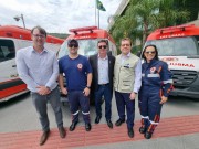 Governo entrega ambulância ao Serviço de Atendimento Móvel de Urgência (Samu)