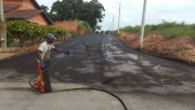 Governo de Içara (SC) pavimenta com asfalto a Rua Projetada em PV