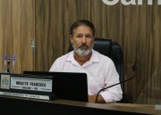 Vereador Cisquinho solicita manutenção na Rua Pelegrino Piucco em Aurora