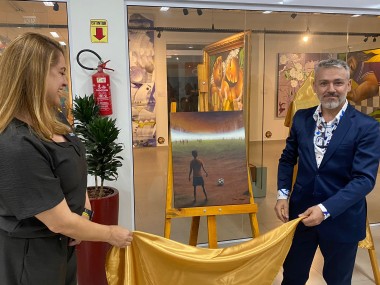 Galeria de Arte do Paço Municipal recebe exposição de artista premiado na Europa