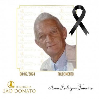 JI News e Funerária São Donato registram o falecimento de Avani Rodrigues Francisco