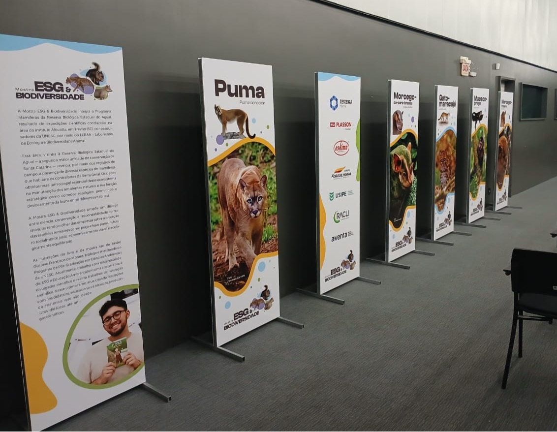 Cultura Acic recebe Mostra ESG & Biodiversidade com exposi&ccedil;&atilde;o de pain&eacute;is