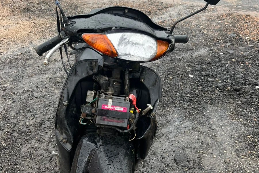 Motociclista fica ferido em acidente na Rodovia SC-445 em Balne&aacute;rio Rinc&atilde;o (SC)