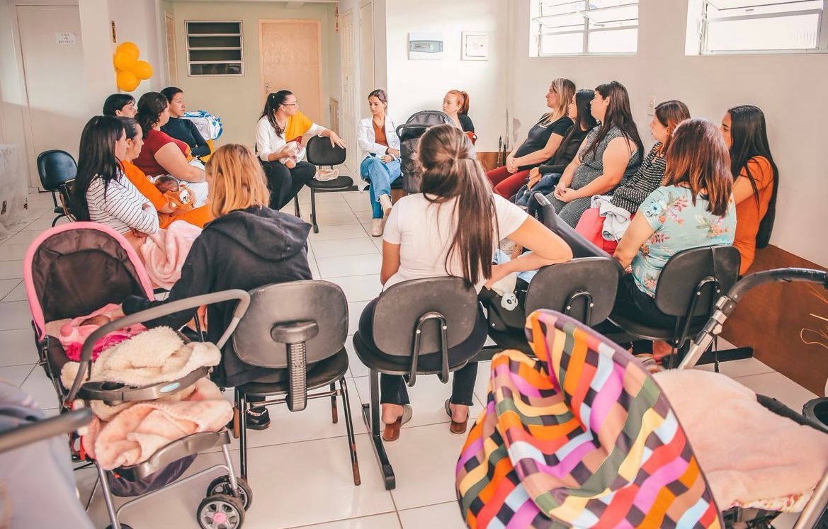 Agosto Dourado: I&ccedil;ara *SC) realizou mais de 30 rodas de conversa nas unidades