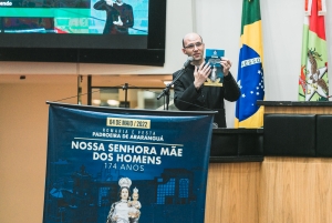 Festa de Nossa Senhora M&atilde;e dos Homens em Ararangu&aacute; &eacute; divulgada na Alesc