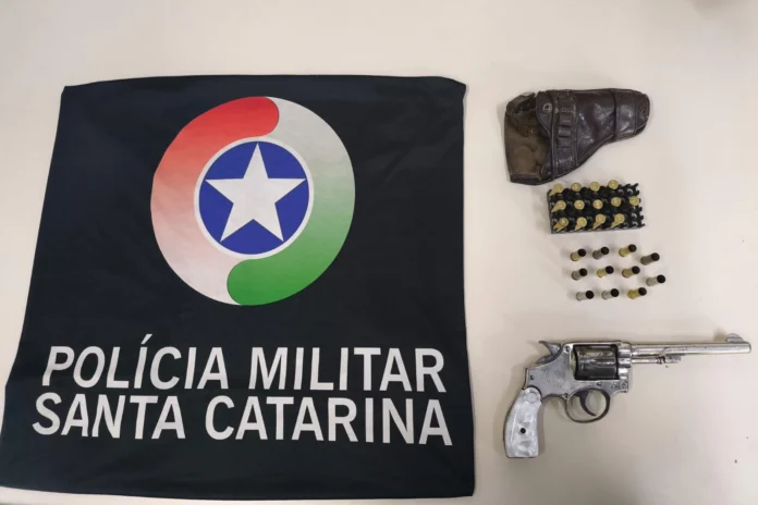 Sogro atira em genro durante discuss&atilde;o e &eacute; preso pela Pol&iacute;cia Militar