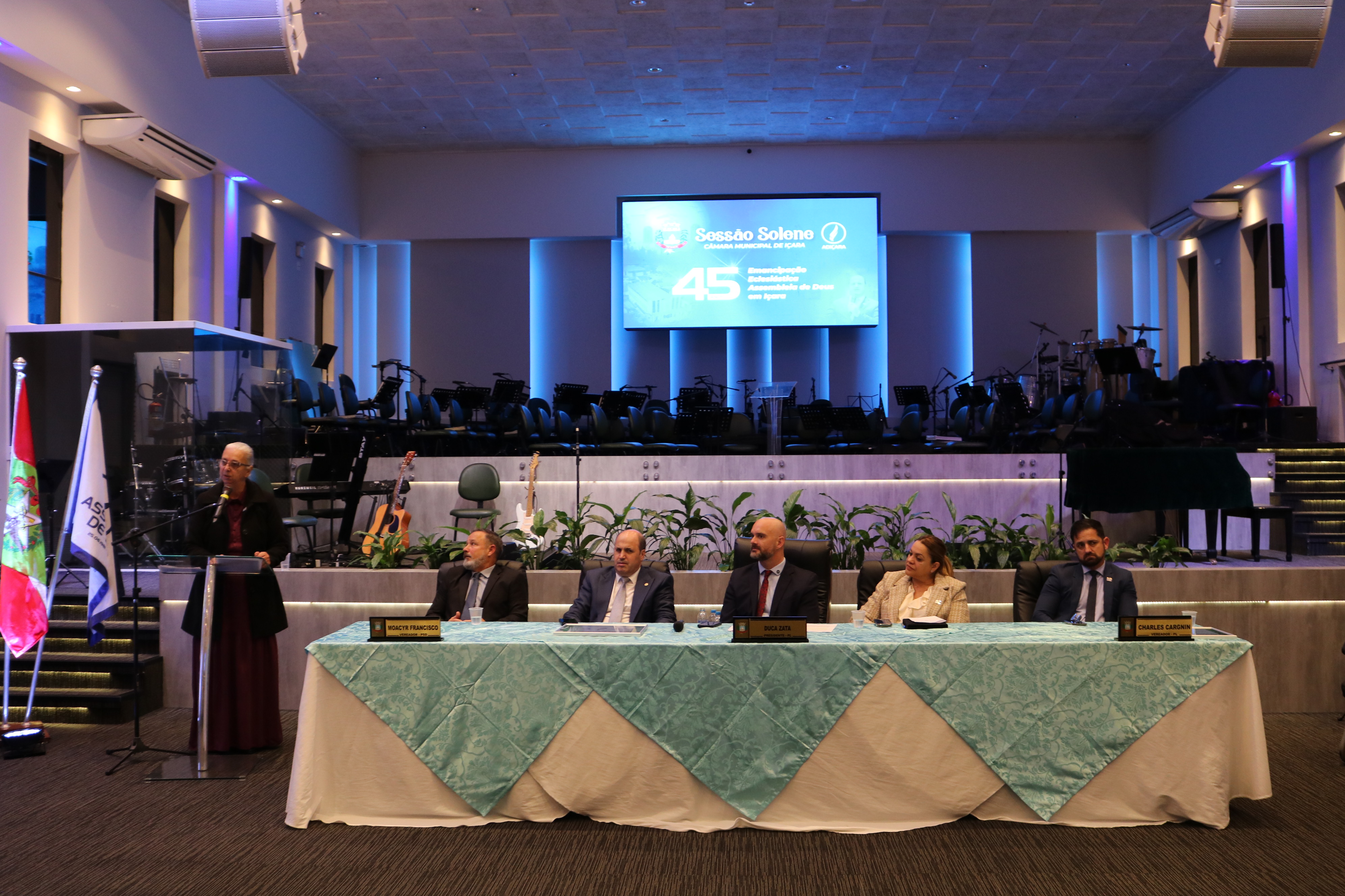 Igreja Evang&eacute;lica Assembleia de Deus recebe homenagem do Legislativo