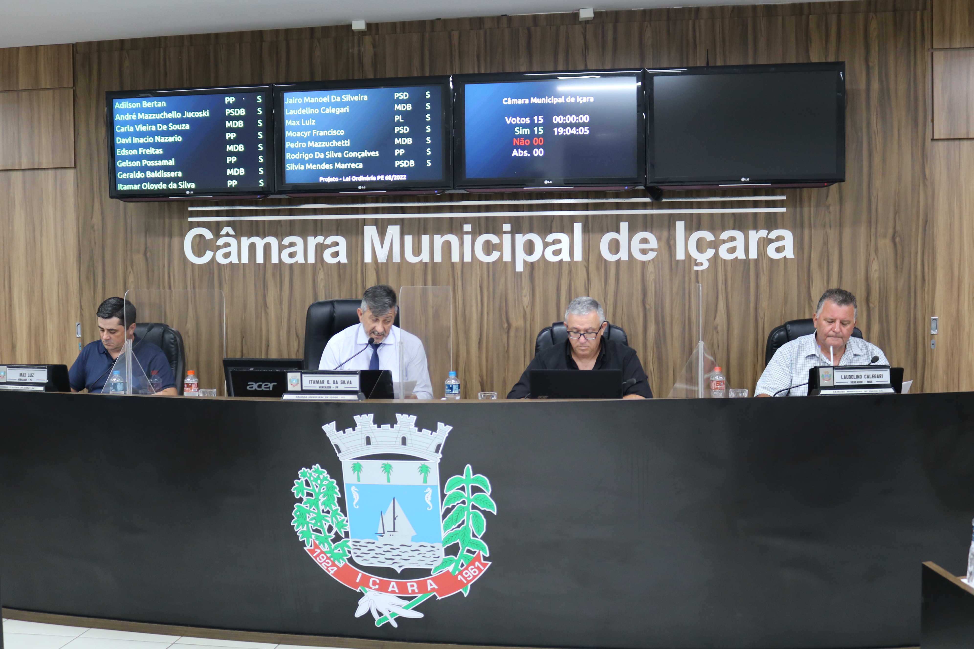 Vereadores de I&ccedil;ara aprovam Lei Or&ccedil;ament&aacute;ria Anual 2023
