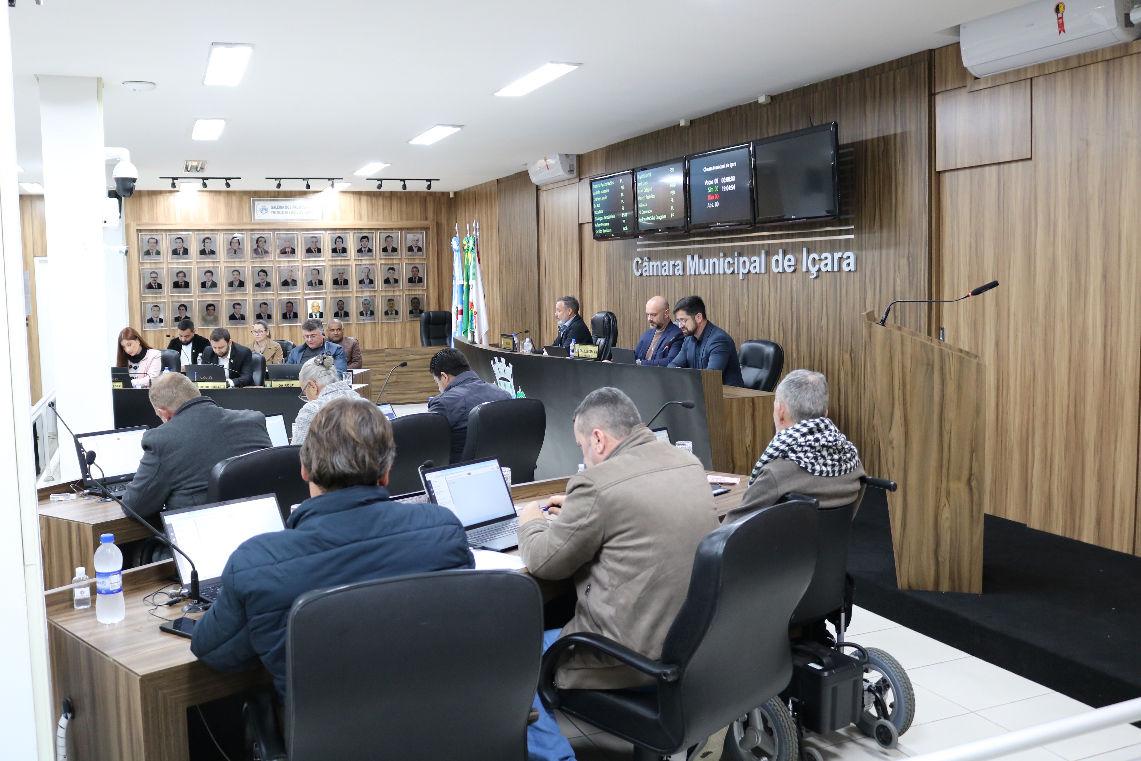 Projetos de lei aprovados pelos vereadores de I&ccedil;ara (SC) na &uacute;ltima semana