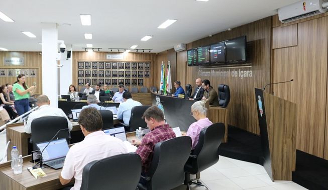 C&acirc;mara Municipal de I&ccedil;ara (SC) aprova projetos de lei em sess&atilde;o ordin&aacute;ria