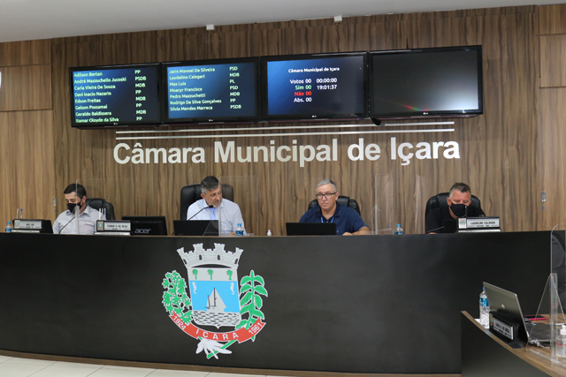Projetos de lei aprovados em Plen&aacute;rio na C&acirc;mara Legislativa de I&ccedil;ara