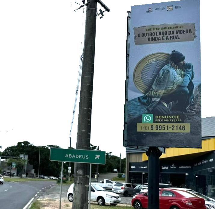 Governo de Crici&uacute;ma (SC) refor&ccedil;a conscientiza&ccedil;&atilde;o sobre a pr&aacute;tica de dar esmolas