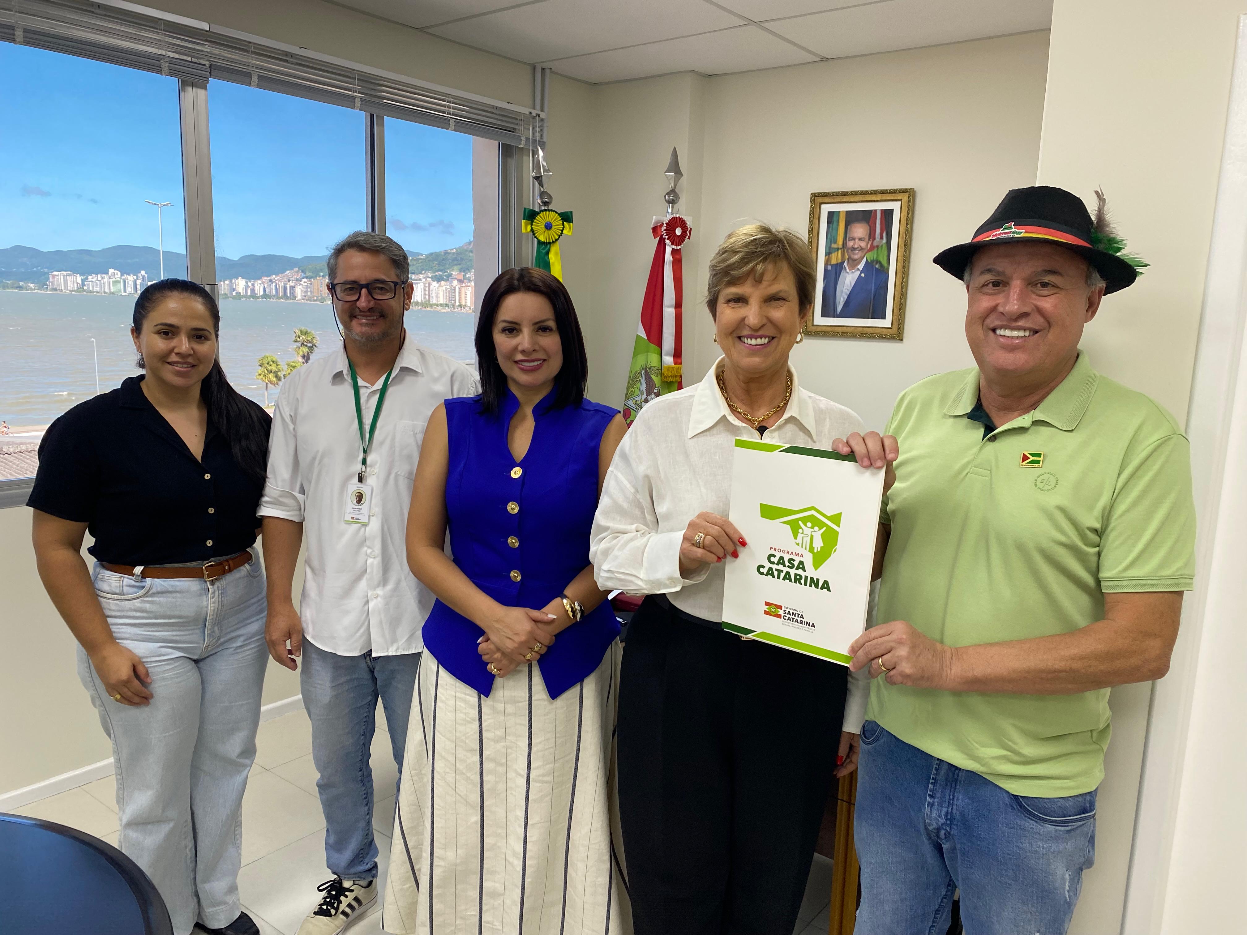 Forquilhinha (SC) &eacute; o primeiro munic&iacute;pio a assinar conv&ecirc;nio do Casa Catarina