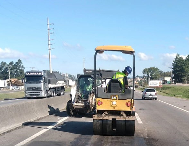 CCR ViaCosteira informa cronograma semanal de obras na BR-101 Sul