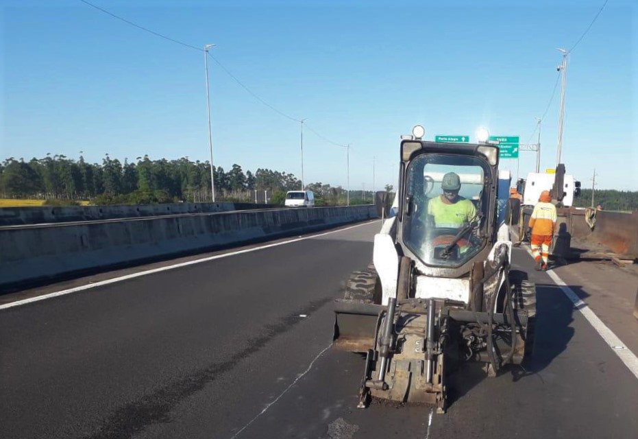 CCR ViaCosteira informa cronograma semanal de obras na BR-101 Sul/SC