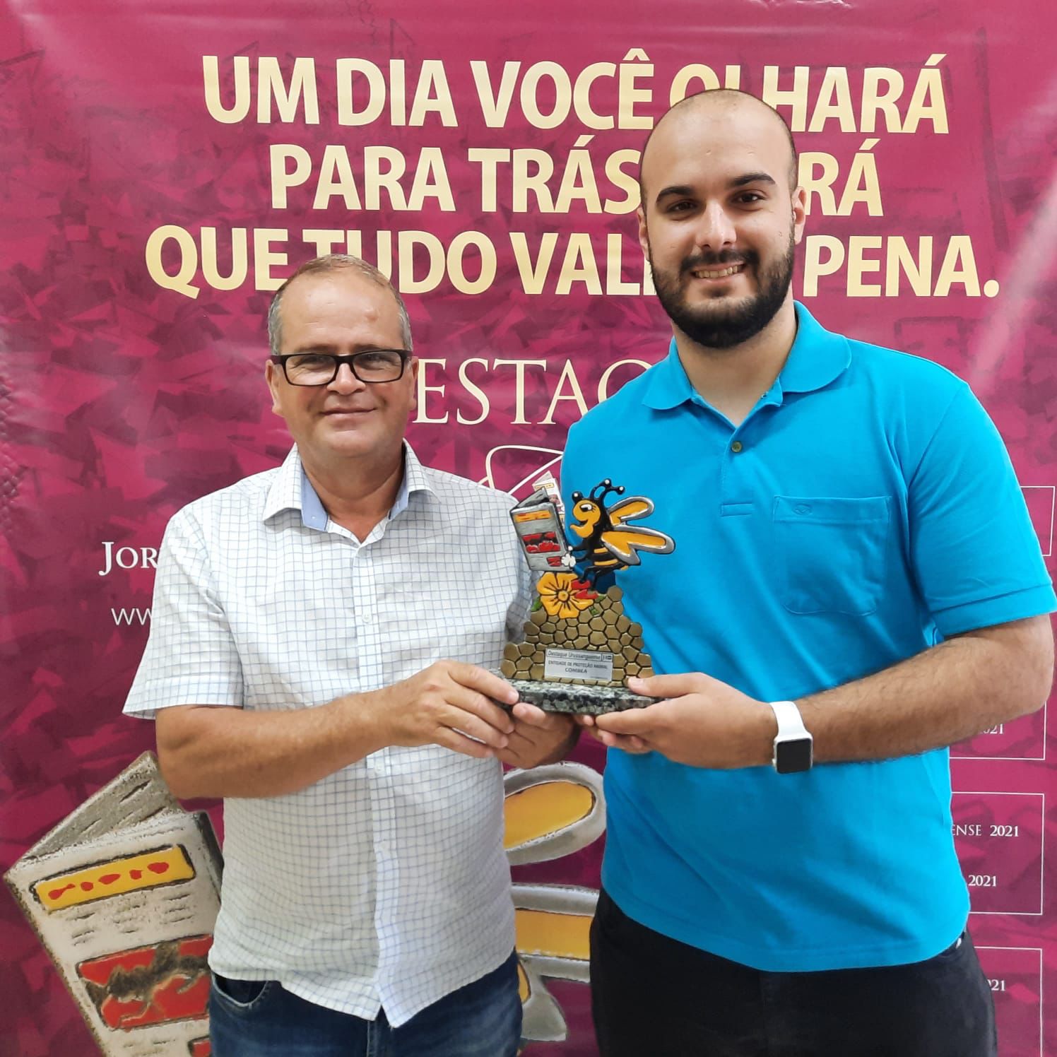 Combea recebe do JI News o trof&eacute;u de Destaque Urussanguense 2021