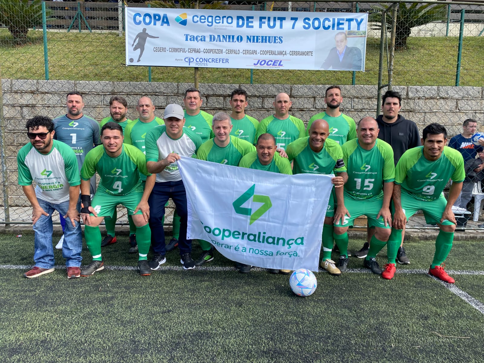 Cooperalian&ccedil;a &eacute; campe&atilde; da Copa Cegero 2022 de Fut 7 Society 