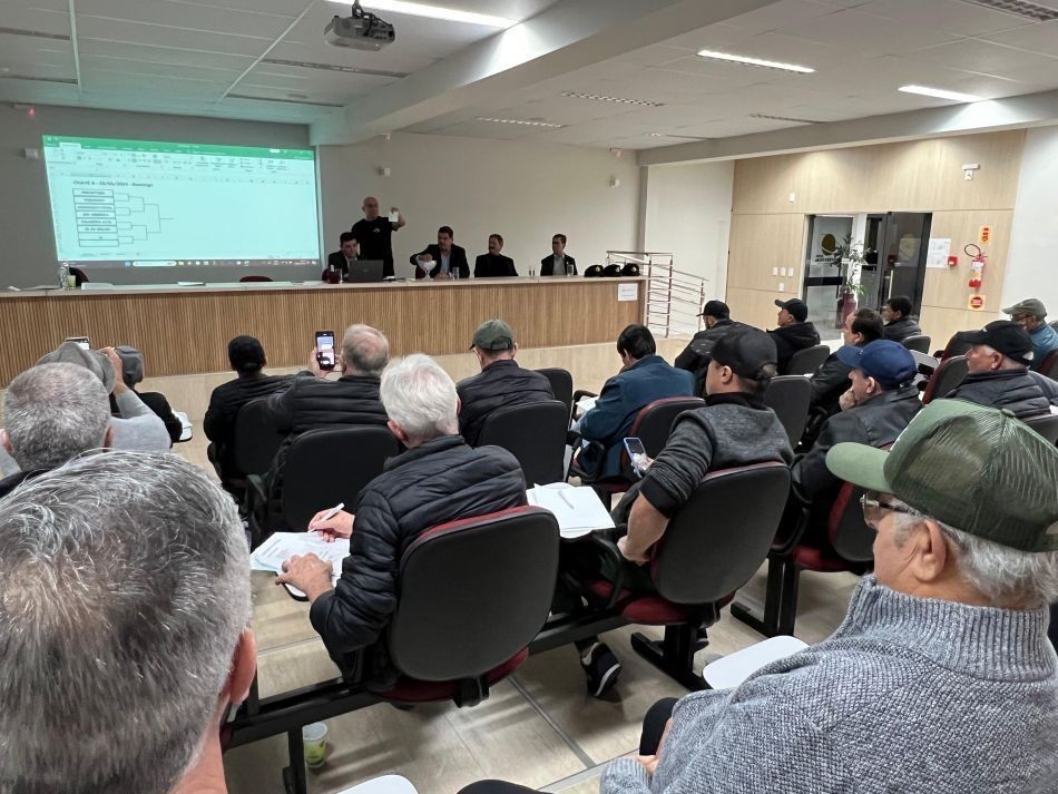 Congresso t&eacute;cnico da 1&ordf; Copa Coopercocal 60 anos de Bocha de Cancha