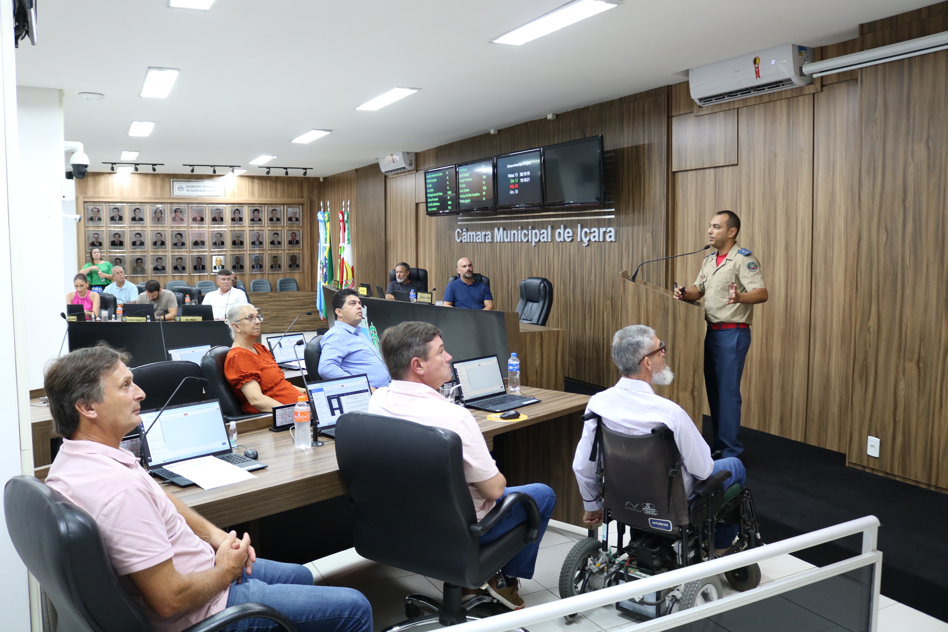 Corpo de Bombeiros de I&ccedil;ara (SC) apresenta balan&ccedil;o das a&ccedil;&otilde;es de 2025 