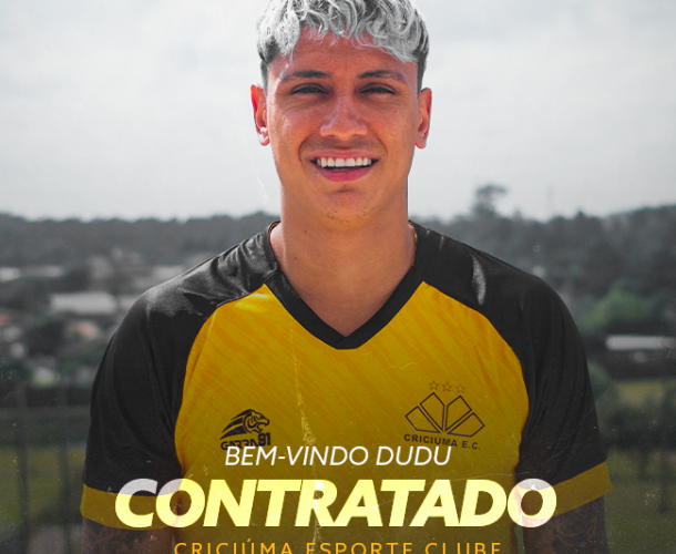 Diretoria do Crici&uacute;ma Esporte Clube contrata meia Dudu para a temporada