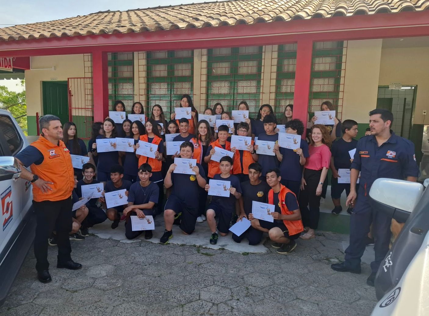 Defesa Civil na Escola j&aacute; soma duas turmas formadas em novembro