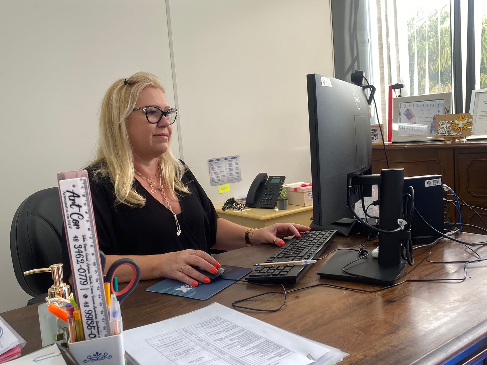 Professora Nerilda Felisberto assume a Secretaria de Educa&ccedil;&atilde;o em I&ccedil;ara (SC)