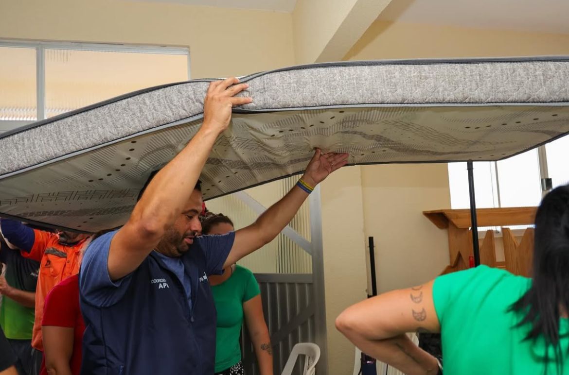 Santa Catarina chega a mais de mil desabrigados em virtude das chuvas