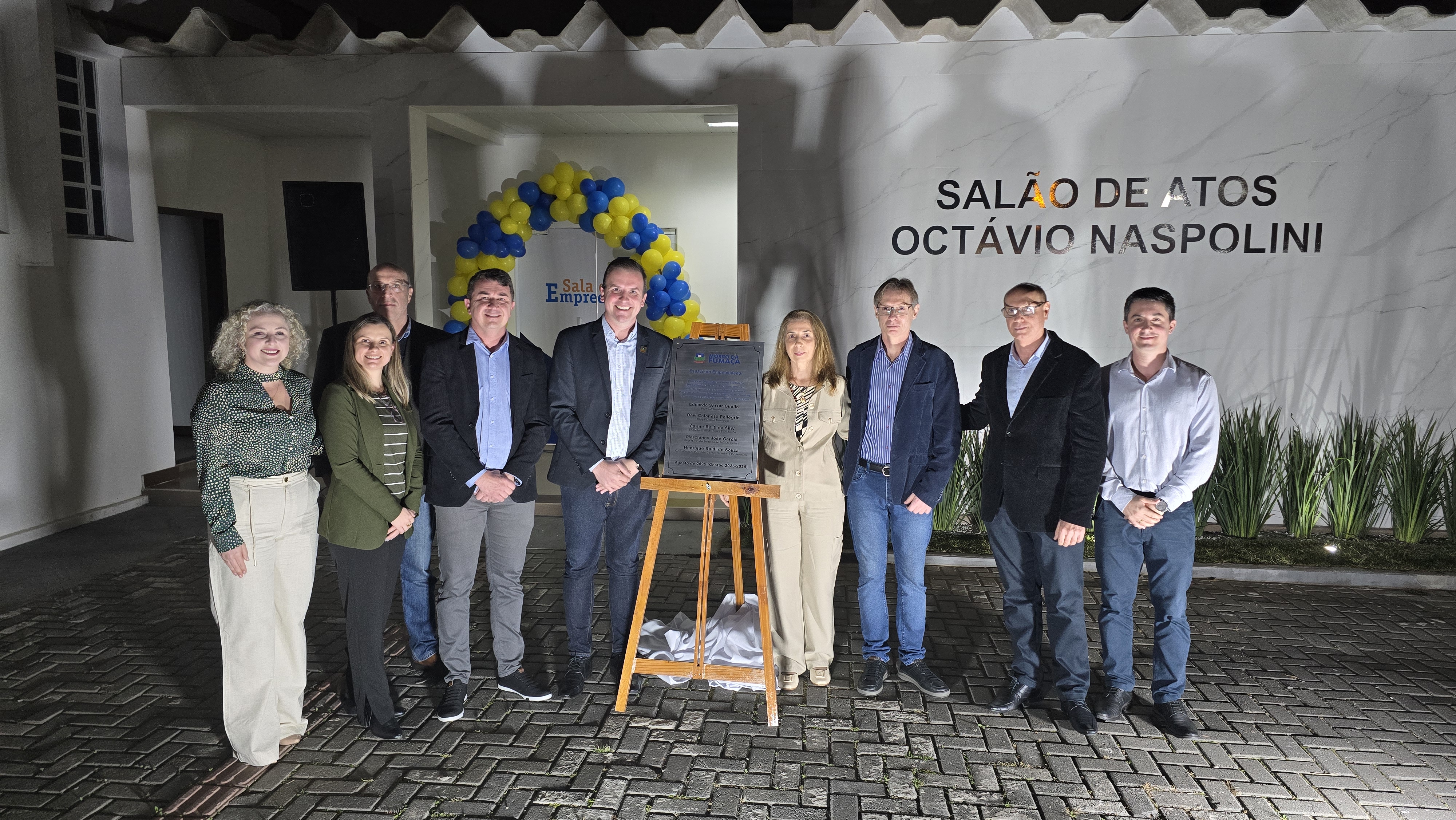 Governo de Morro da Fuma&ccedil;a (SC) inaugura Espa&ccedil;o do Empreendedor