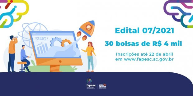 Fapesc abre inscri&ccedil;&otilde;es para 30 bolsas de R$ 4 mil para gest&atilde;o de projetos