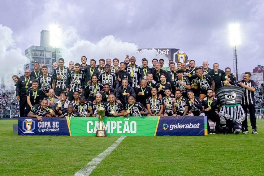 Figueirense Futebol Clube &eacute; tetra campe&atilde;o da Ta&ccedil;a Santa Catarina