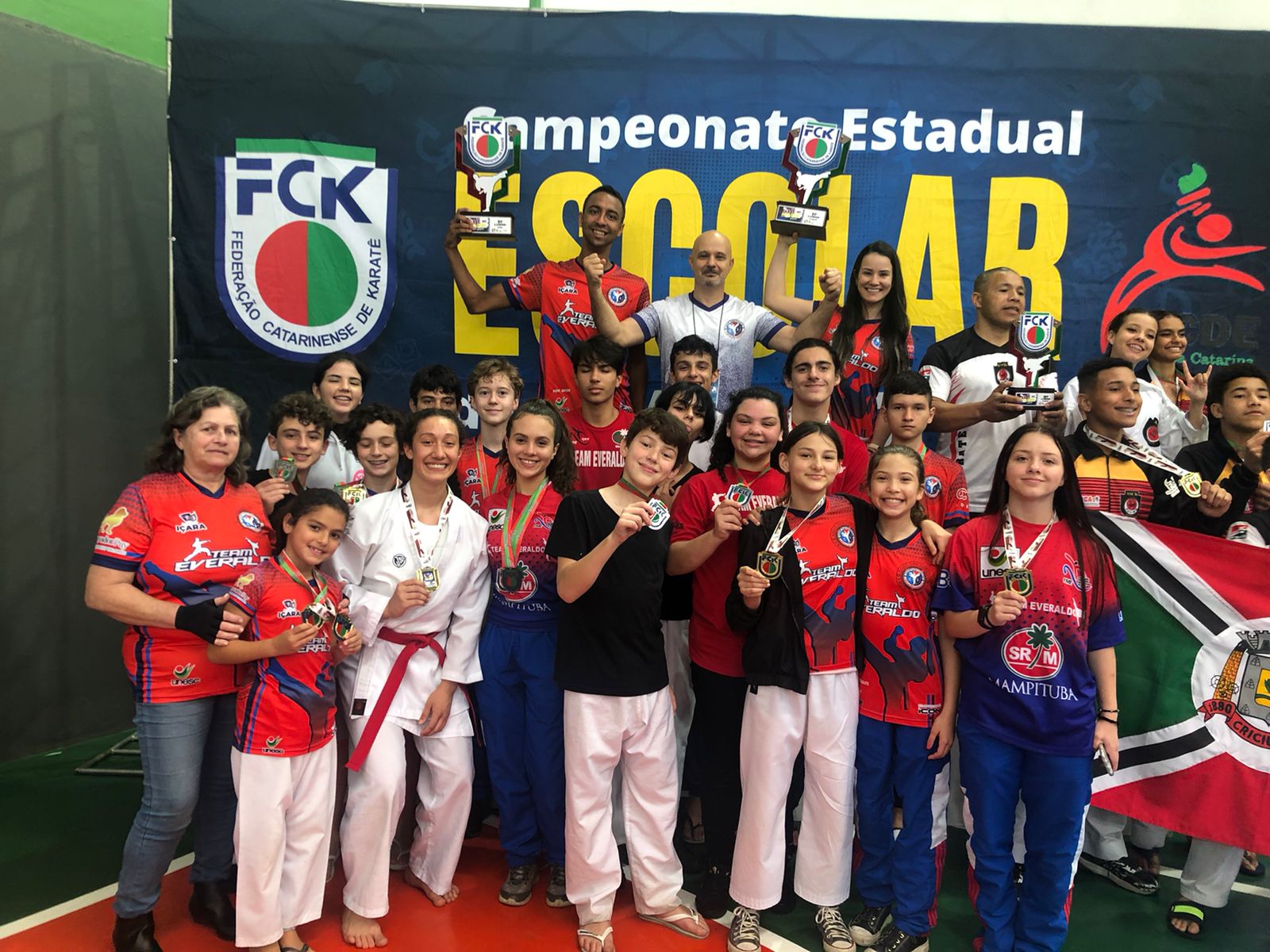 I&ccedil;ara &eacute; campe&atilde; geral da 2&ordf; Etapa do Campeonato Estadual Escolar em Cocal