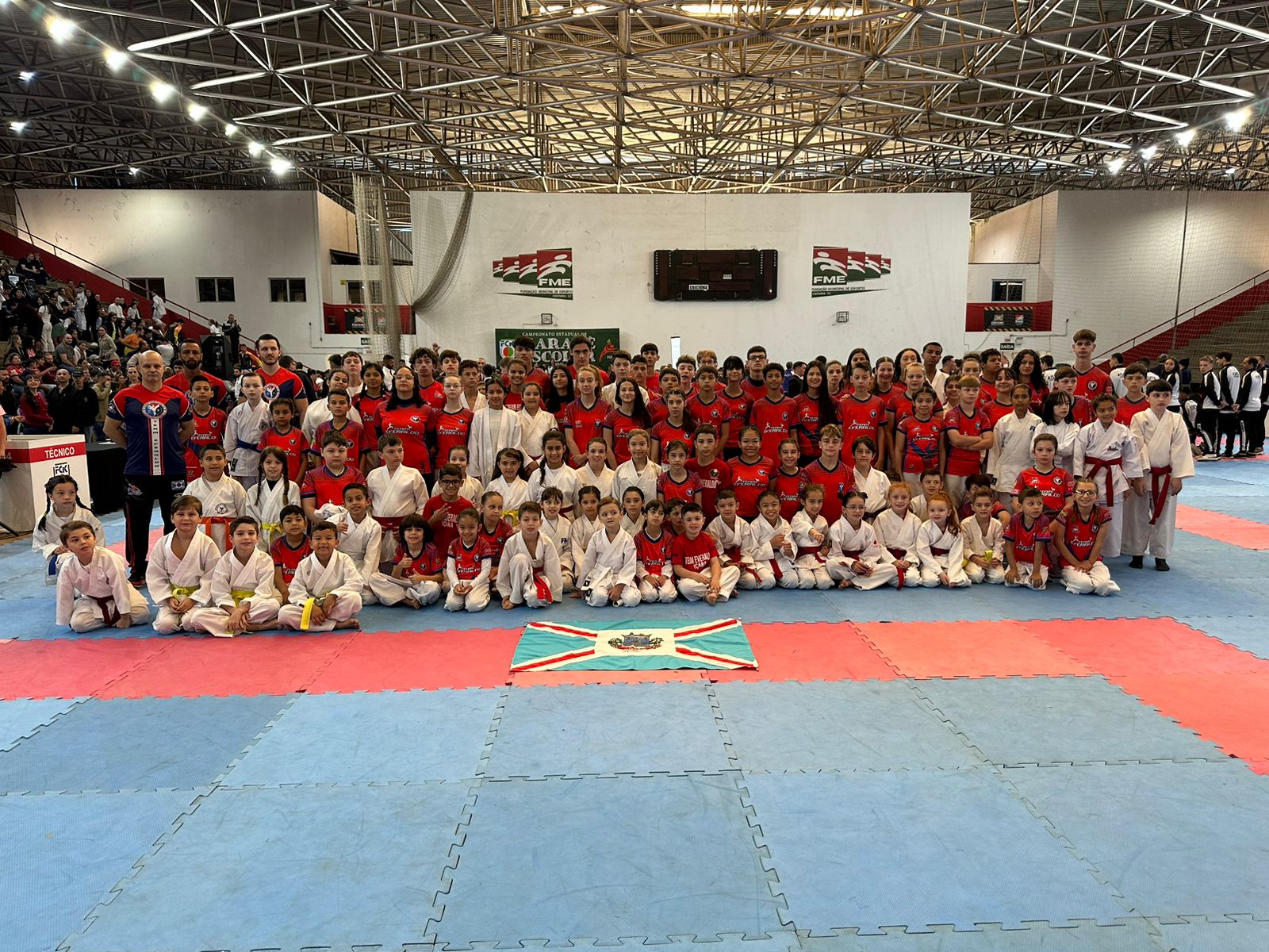 I&ccedil;ara (SC) &eacute; campe&atilde; geral da 3&ordf; etapa do Campeonato Estadual de Karat&ecirc; Escolar