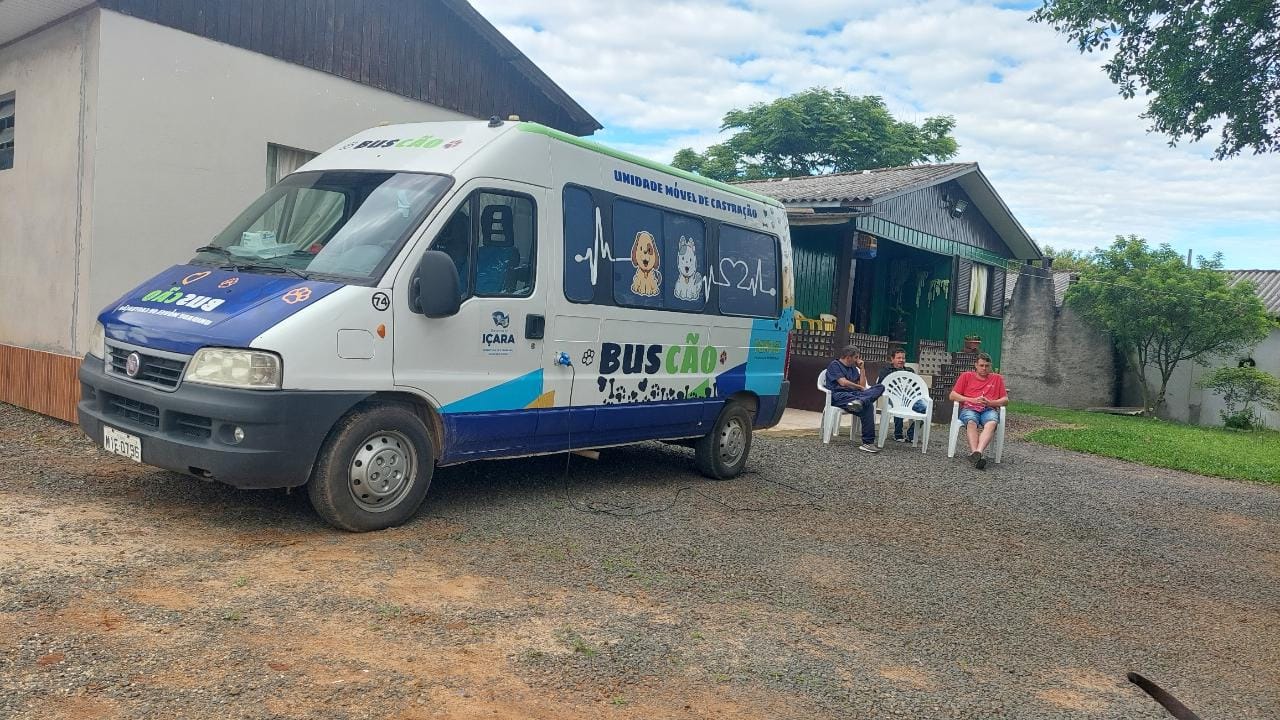 Equipe do BusC&atilde;o castra 28 animais no Bairro Liri em I&ccedil;ara (|SC)