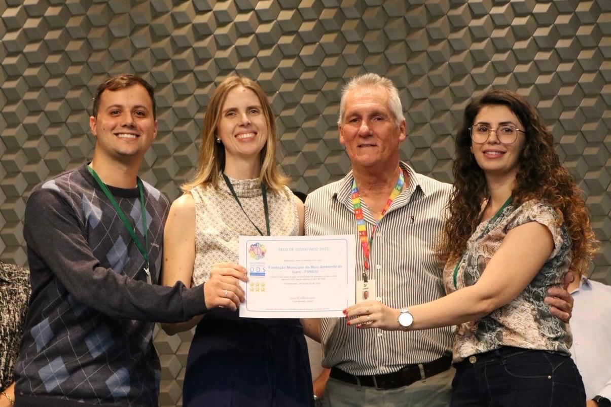Fundai &eacute; reconhecida novamente pelo Movimento Nacional ODS de Santa Catarina