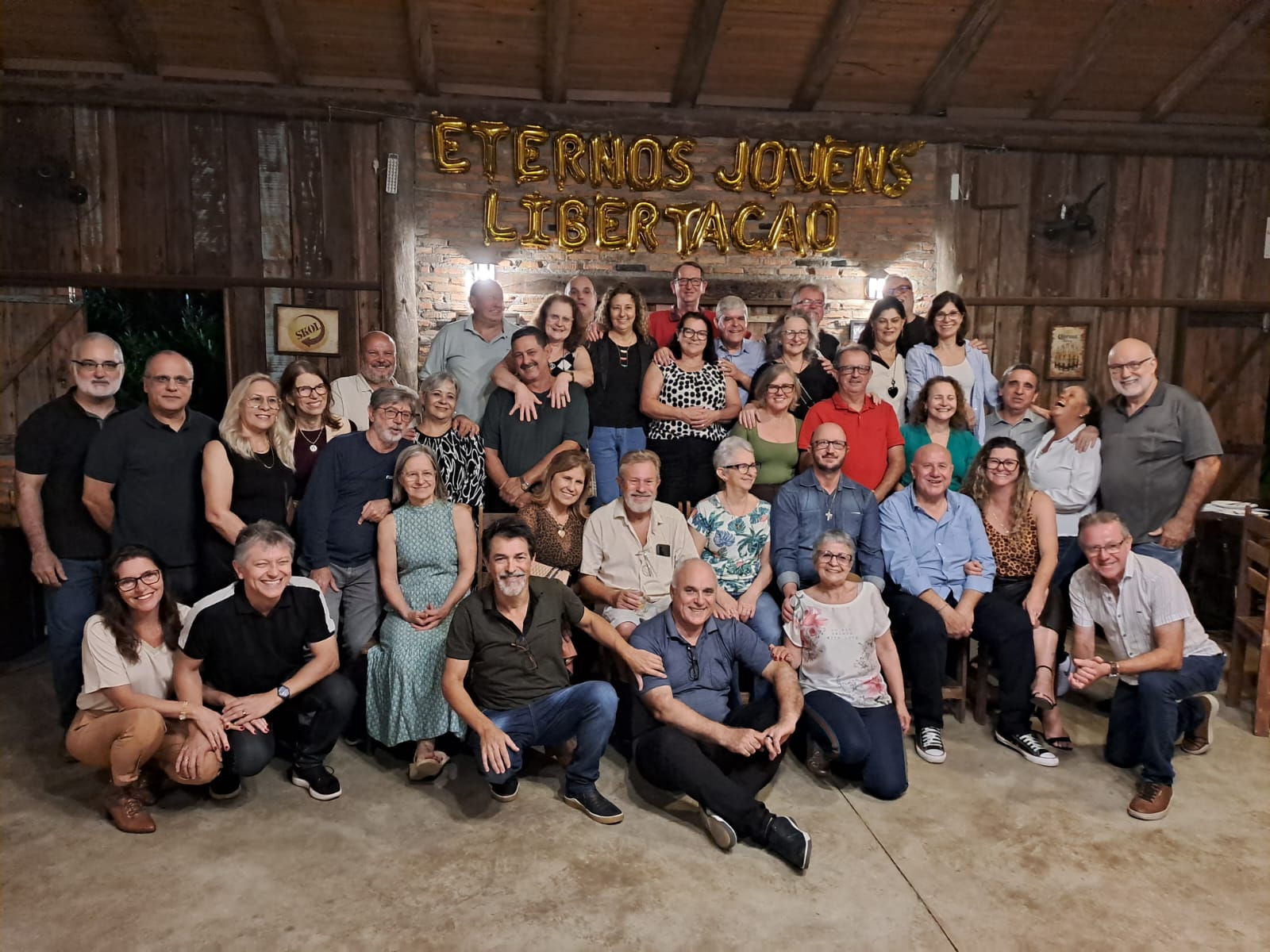 Reencontro do Grupo de Jovens Liberta&ccedil;&atilde;o foi de grande emo&ccedil;&atilde;o