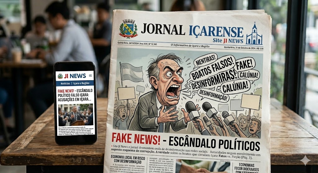Fake News s&atilde;o informa&ccedil;&otilde;es falsas divulgadas para enganar o p&uacute;blico.